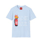 Funny Fire Extinguisher Pixel Art T-Shirt — "I'll Just Put This Over Here" Retro Gamer Tee