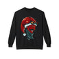 Devil Santa — Vintage Holiday Demon Graphic Crewneck Sweatshirt