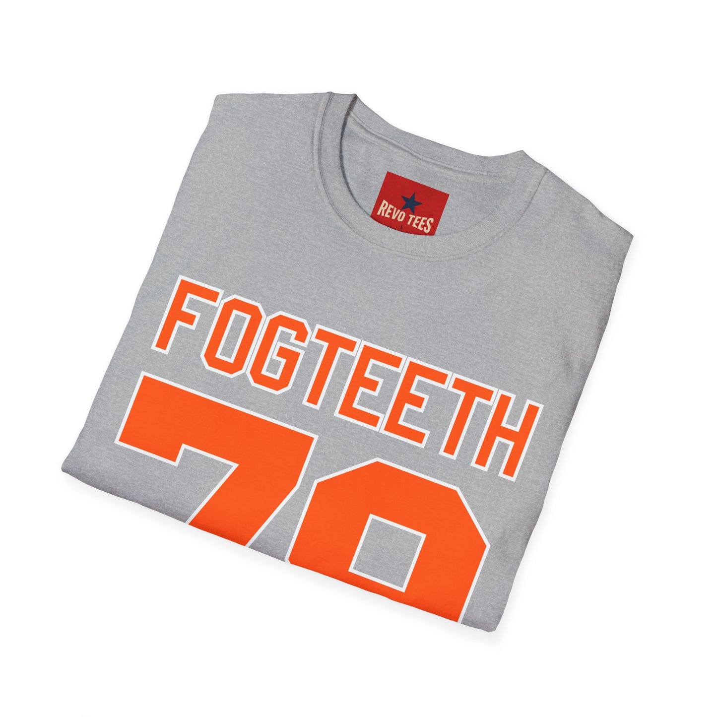 Fogteeth 79 Graphic T‑Shirt — Vintage Sports Jersey Tee