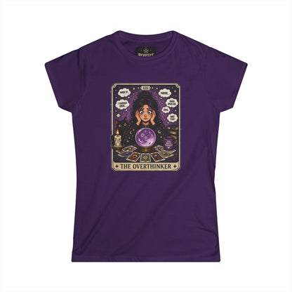 The Overthinker Tarot T‑Shirt — Women's Psychic Crystal Ball Tee