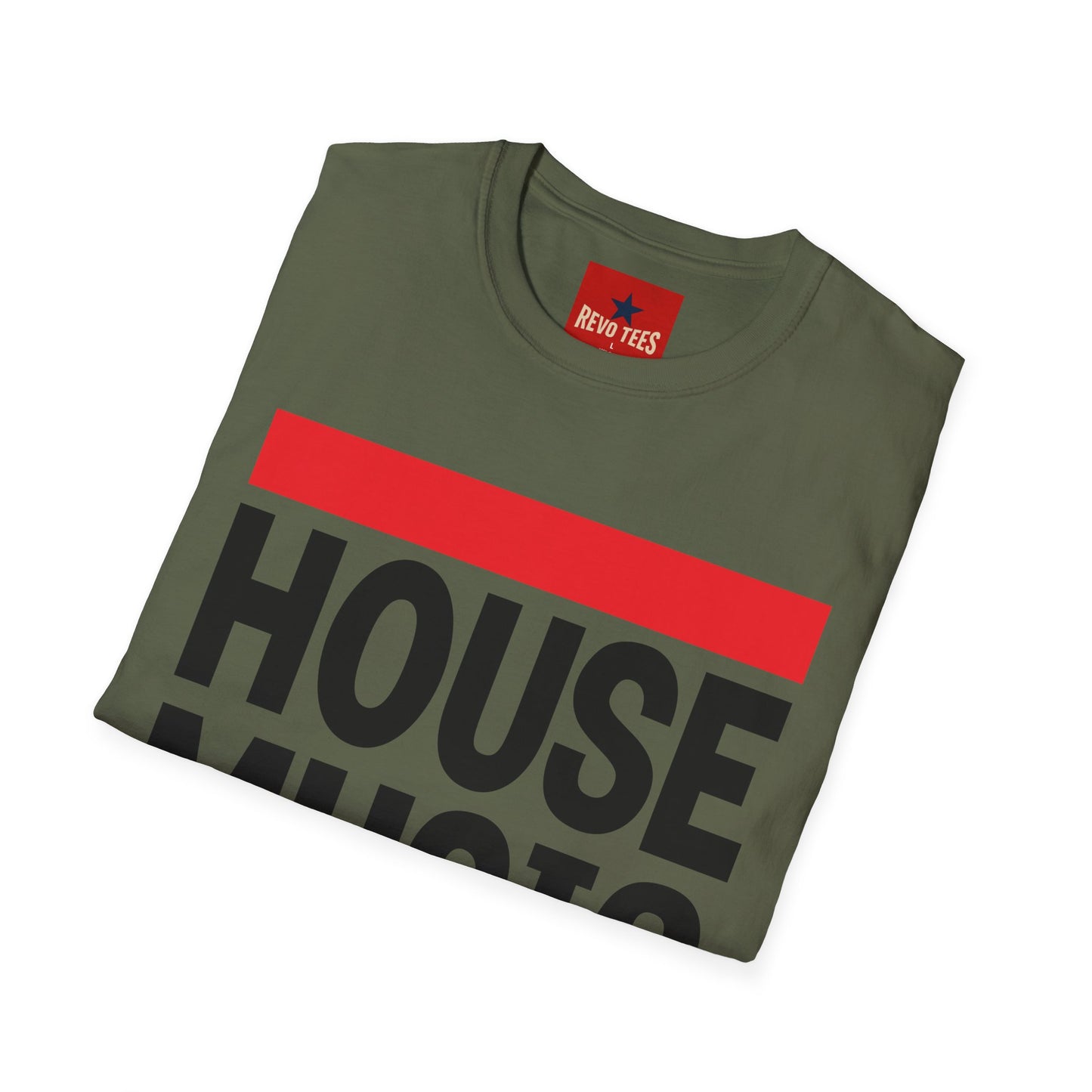 House Music T-Shirt — Bold Retro DJ Tee for Club, Festival & Music Lovers