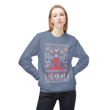 Lethal Knitting - Too Old For This Sh!t Christmas Ugly Sweater