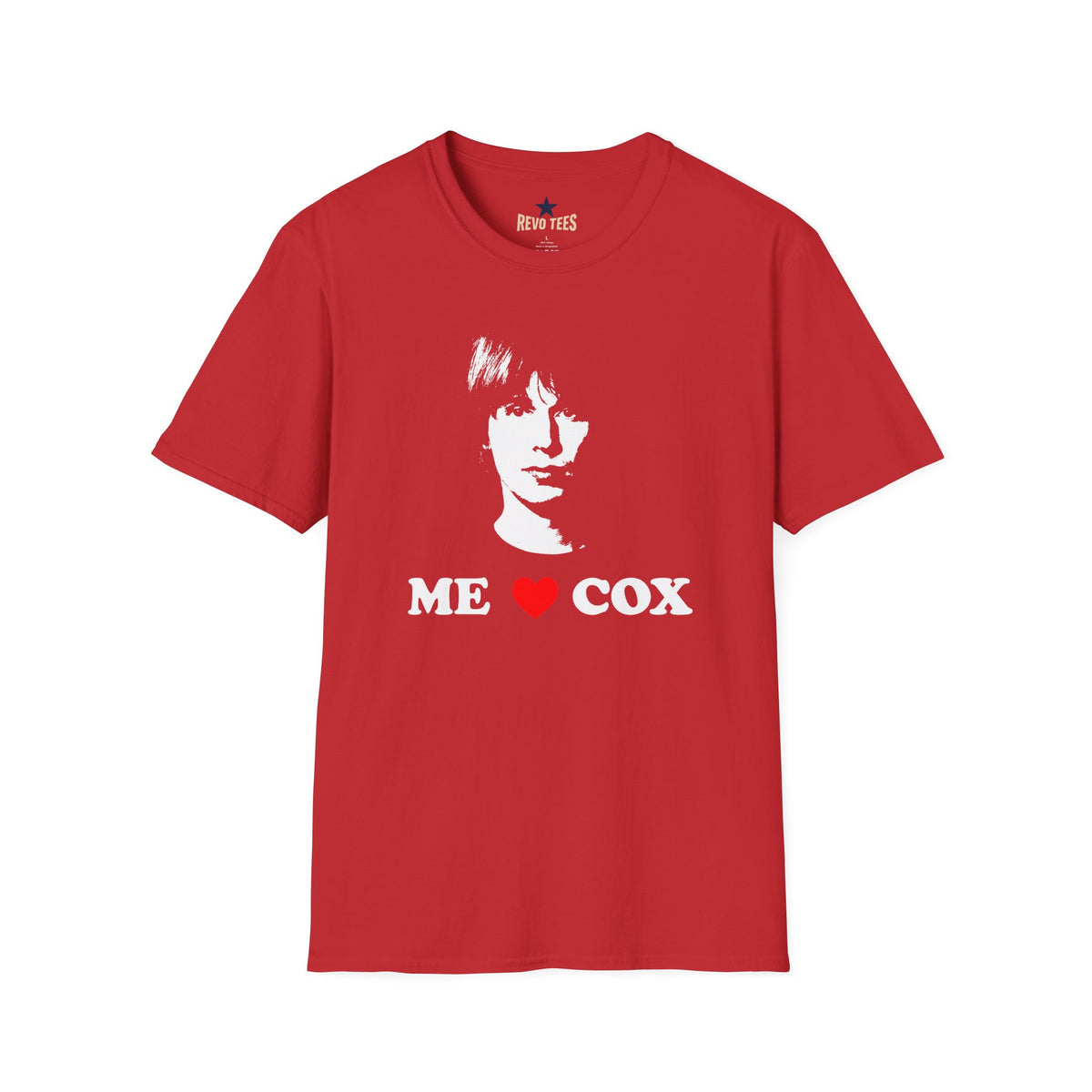 Revotees Me Love Cox Retro Portrait Vintage Rock Fan Shirt T-Shirt - alternate view 9