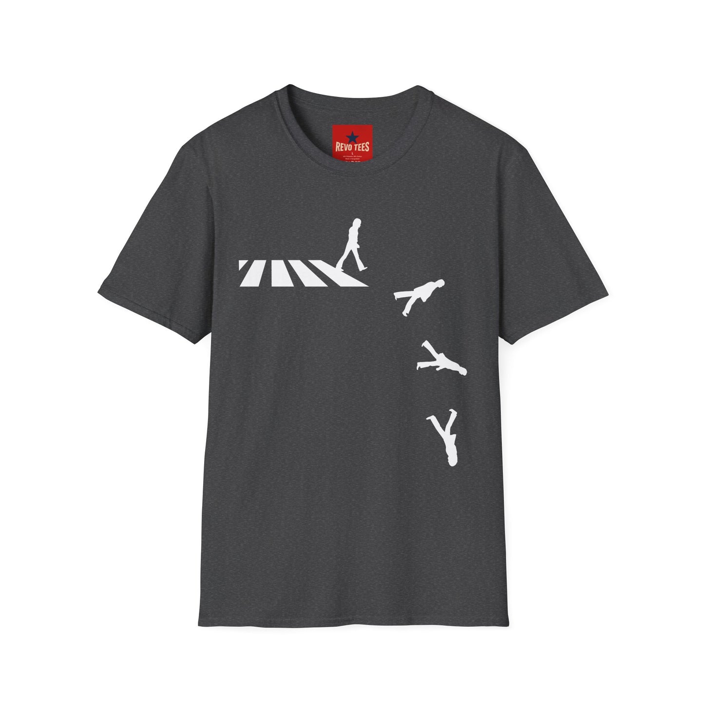Beatles - Zebra Crossing Funny - Unisex Softstyle T-Shirt