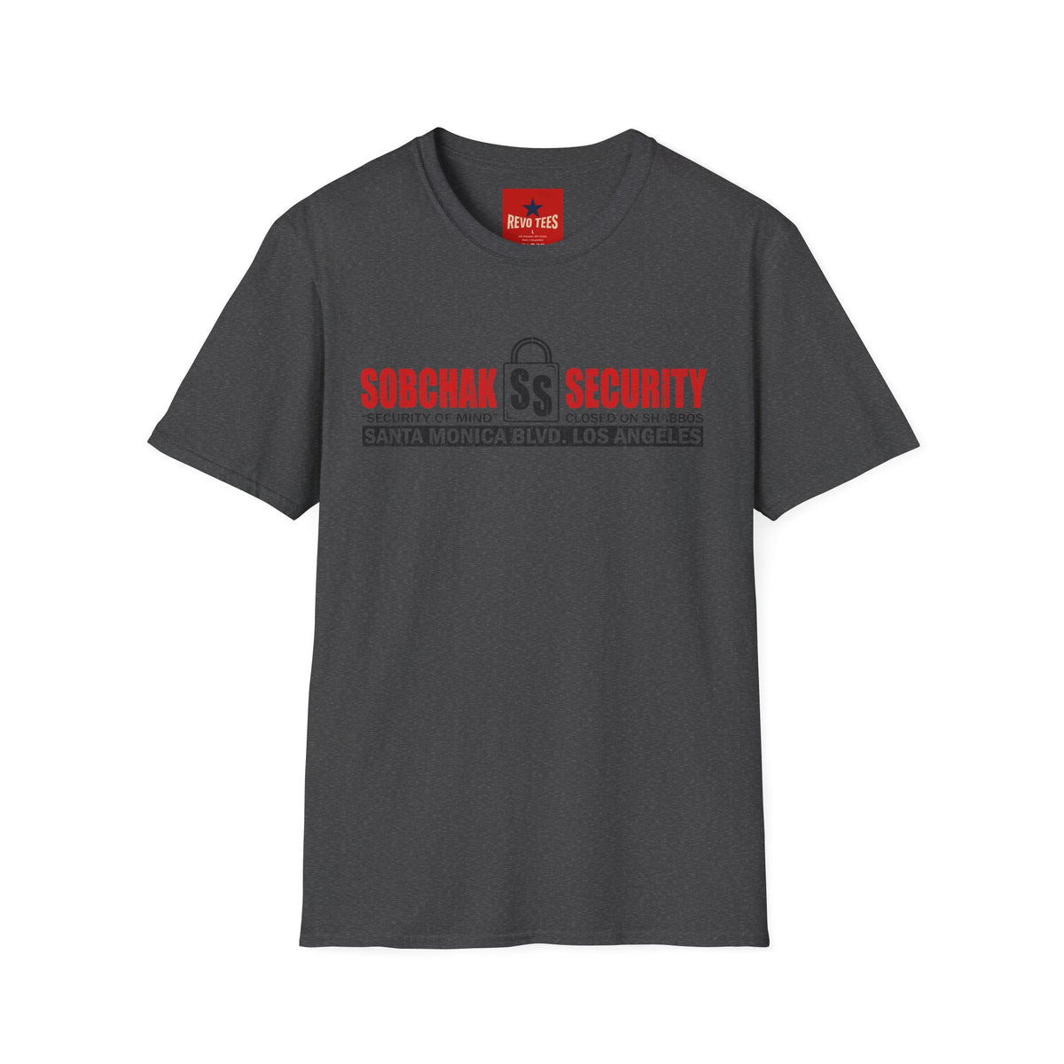 Revotees Sobchak Security Santa Monica Blvd Los Angeles Graphic T-Shirt - alternate view 5