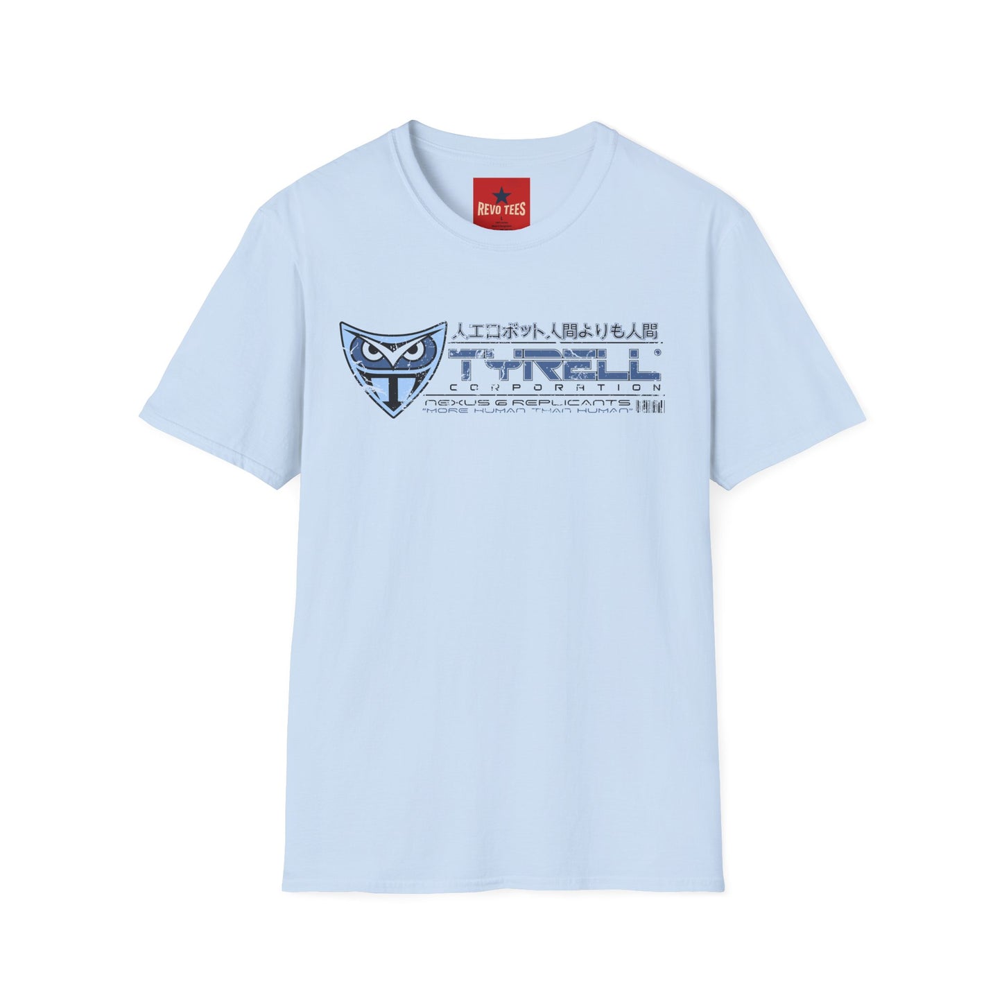 Tyrell Corporation Retro Cyberpunk T‑Shirt — Japanese Sci‑Fi Logo