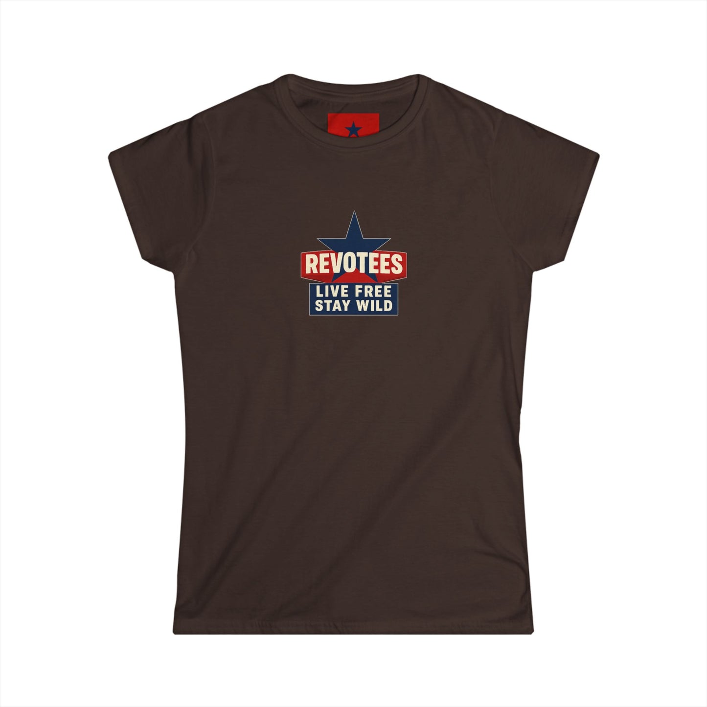 Revotees 'Live Free Stay Wild' Women's Tee