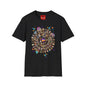 Retro Character Spiral T-Shirt — 80s Cartoon Cast Design