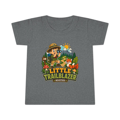 Little Trailblazer Toddler T-Shirt — Cute Explorer Camping Tee for Kids