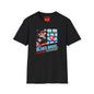Retro Pixel Blues Bros. T-Shirt — 8‑Bit Gamer Graphic Tee