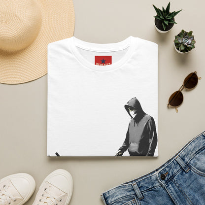 Banksy Walking The Dog — Urban Keith Haring Style Graphic Tee