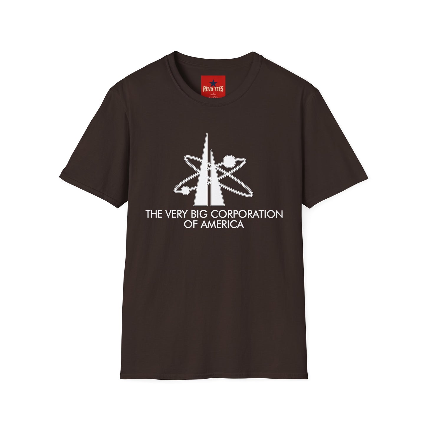 The Very Big Corporation of America T-Shirt — Retro Atomic Logo Tee