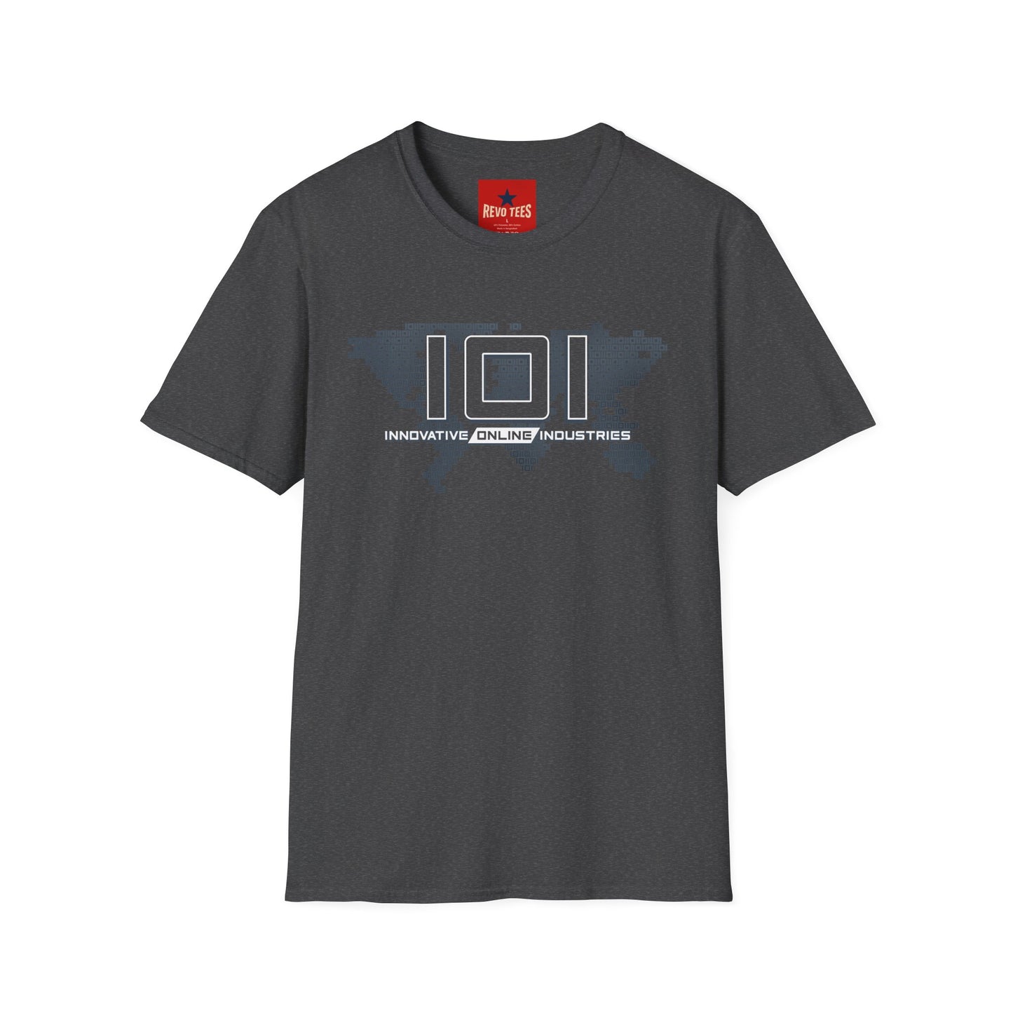 101 Innovative Online Industries T-Shirt — Tech Logo Graphic Tee