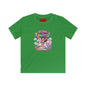 Kids Tee — "Born to Sparkle" Rainbow Unicorn Girl Shirt
