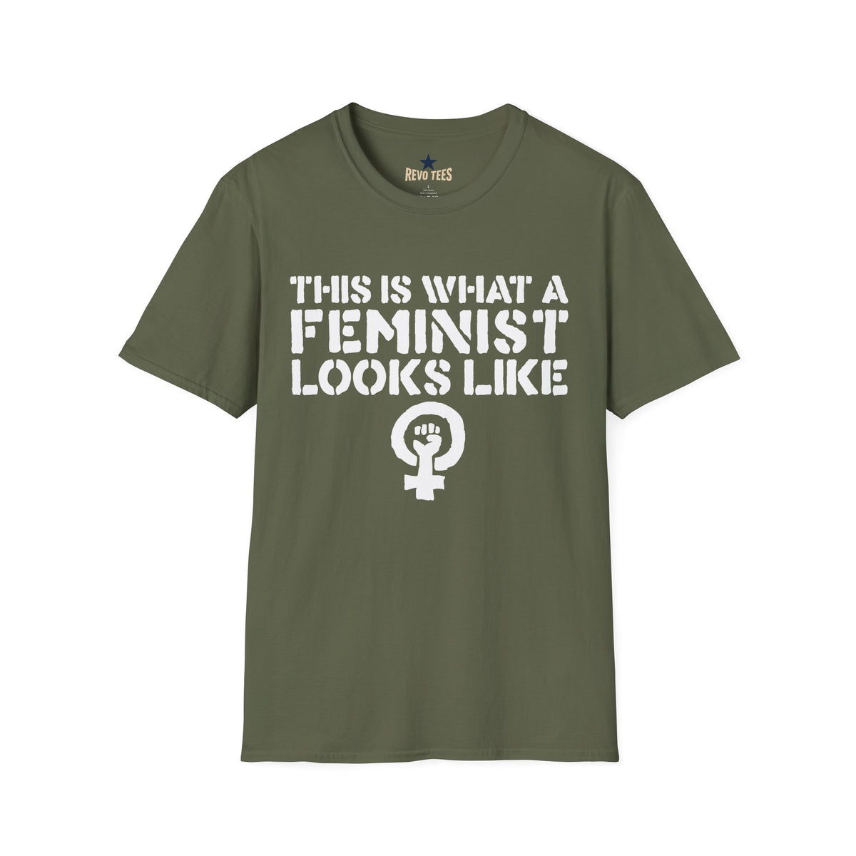 Revotees Feminism Unisex Softstyle T-Shirt - alternate view 5