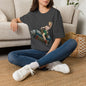 Banksy Pin-Up Cowgirl T-Shirt — Retro Pinup Girl Riding Soda Can Vintage Tee
