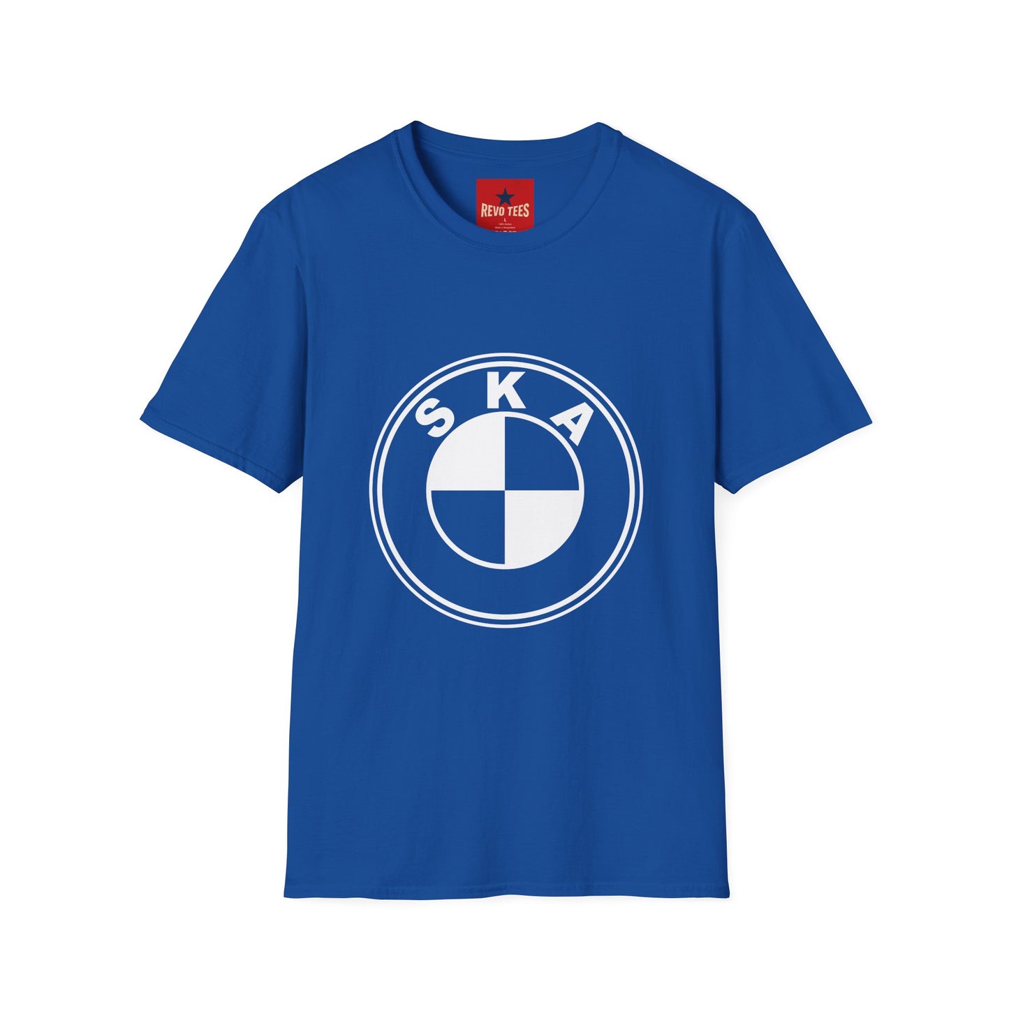 Ska Mod Target Logo T-Shirt — Retro Two-Tone Checkerboard Music Tee