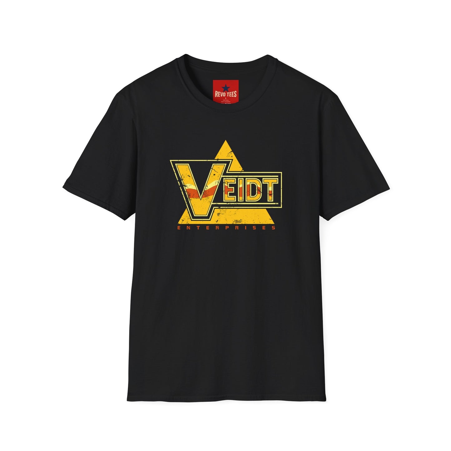 Veidt Vintage Logo T-Shirt — Retro Distressed Graphic Tee