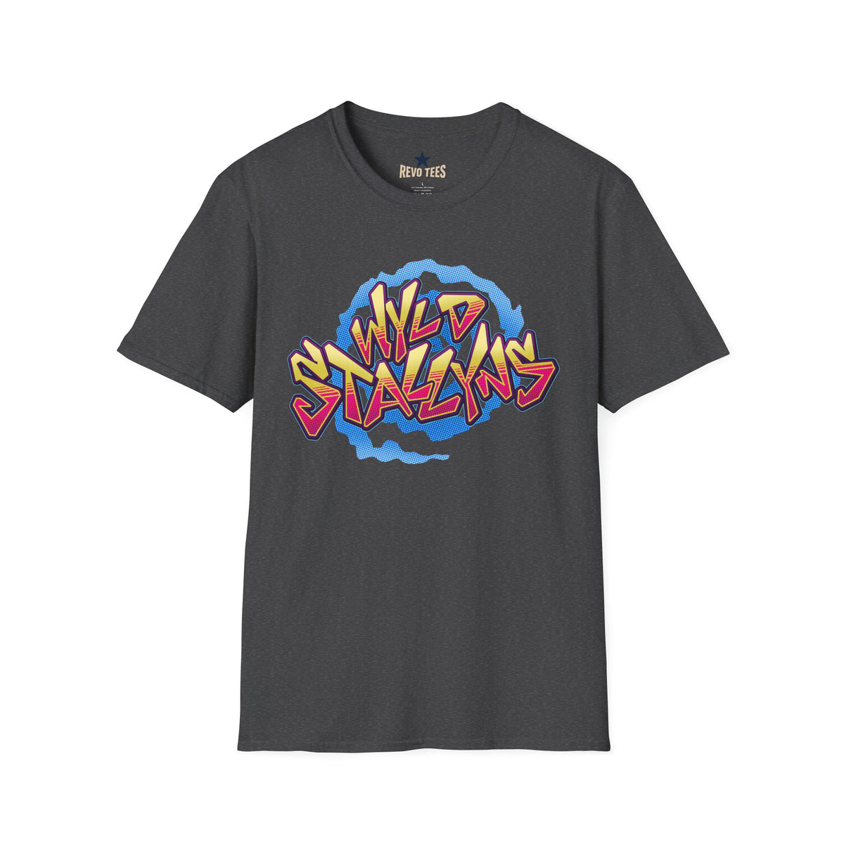 Revotees Graffiti Wild Stalkins Bold Streetwear Graphic T-Shirt - alternate view 8