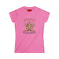 Whiskey & Wildflowers Women's Tee — Floral Cowboy Boots Graphic Shirt