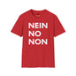 Nein / No Graphic T‑Shirt — Bold Bilingual Statement Tee