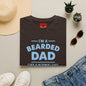 Bearded Dad T‑Shirt — "I'm a Bearded Dad" Funny Father's Day Tee