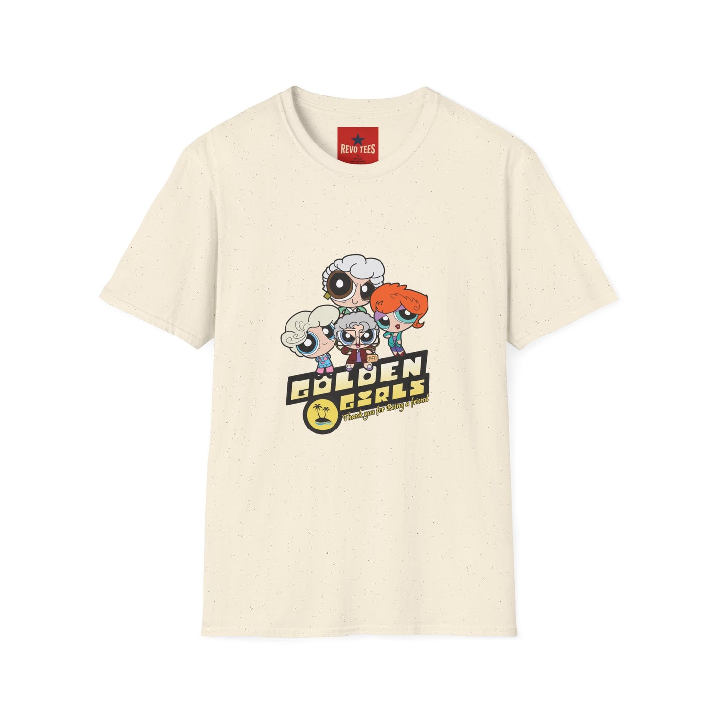 Golden Girls Cartoon T-Shirt — Retro Cute Powerpuff Style Tee