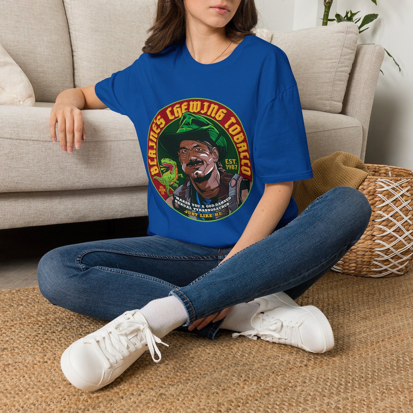 Vintage Cigarette Tobacco Graphic T-Shirt — Retro Smoker Logo Tee