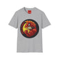 Red Devilfish Graphic T-Shirt — Bold Retro Sea Monster Tee