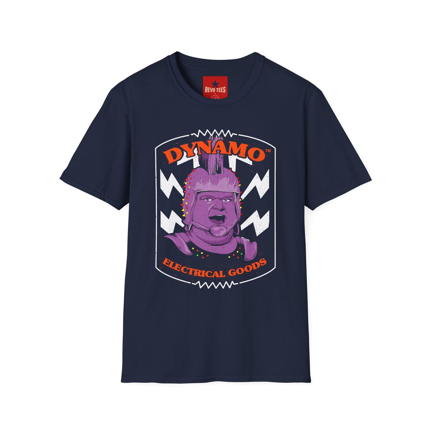 Dynamo Electrical Goods T-Shirt — Retro Electric Monster Graphic Tee
