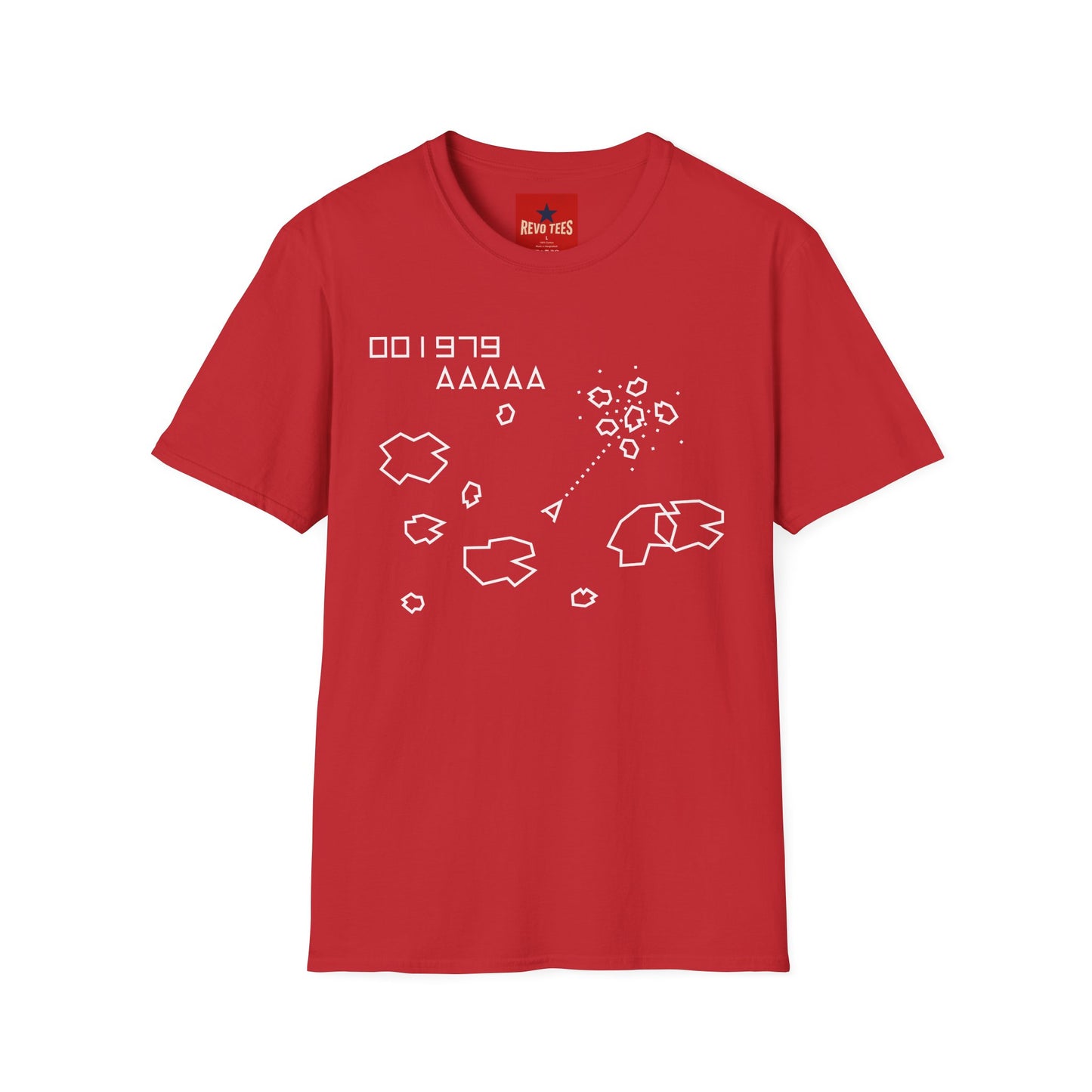 Retro Asteroids Arcade T‑Shirt — Vintage Space Shooter Gaming Tee