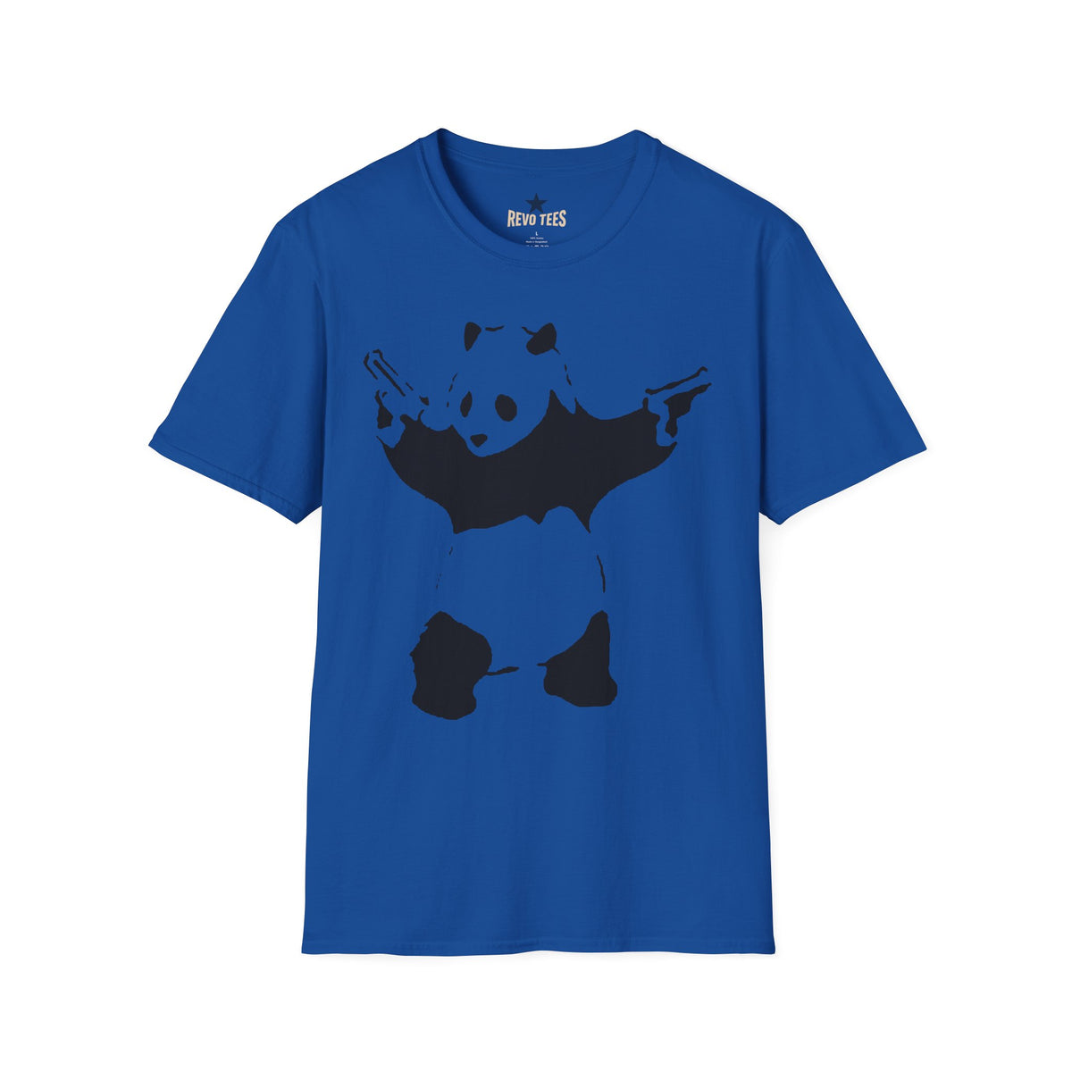 Revotees Banksy Panda Bat Cute Gothic Panda Graphic T-Shirt - alternate view 6