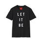 The Beatles - Let It Be Lyric - Unisex Softstyle T-Shirt