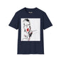 Revotees The Clash Joe Strummer by Ray Lowry Unisex Softstyle T-Shirt - alternate view 10