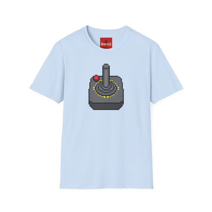 Retro Pixel Joystick T-Shirt — Vintage Gaming Arcade Tee