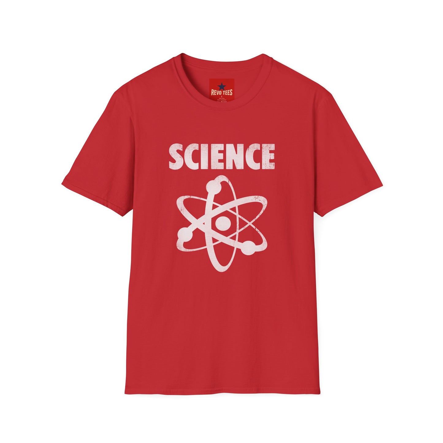 Science Atom Graphic T-Shirt — Retro STEM Tee for Scientists & Students