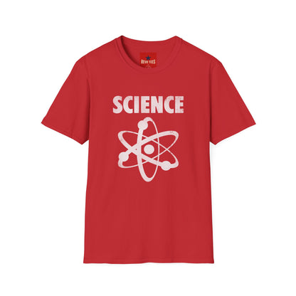 Science Atom Graphic T-Shirt — Retro STEM Tee for Scientists & Students