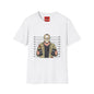 Hockey Mask Mugshot T-Shirt - Jason Voorhees Horror Movie Tee