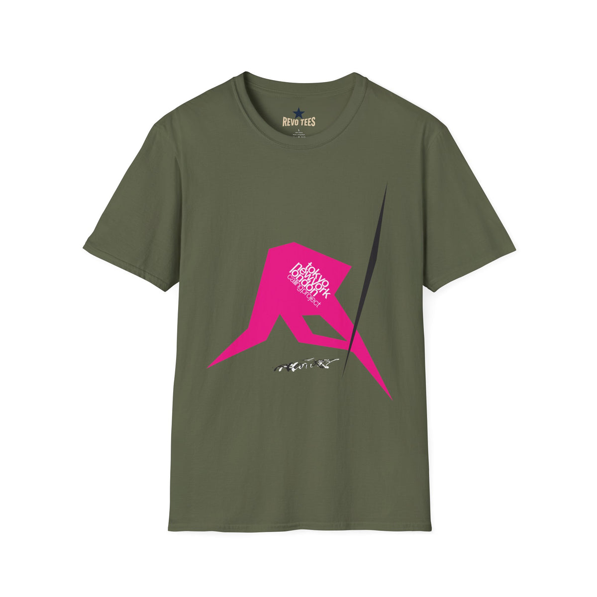 Revotees The Clash London Calling Project Tour Softstyle T-Shirt - alternate view 5