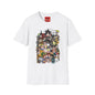 Anime Character Collage T-Shirt — Retro Studio Movie Tribute Tee