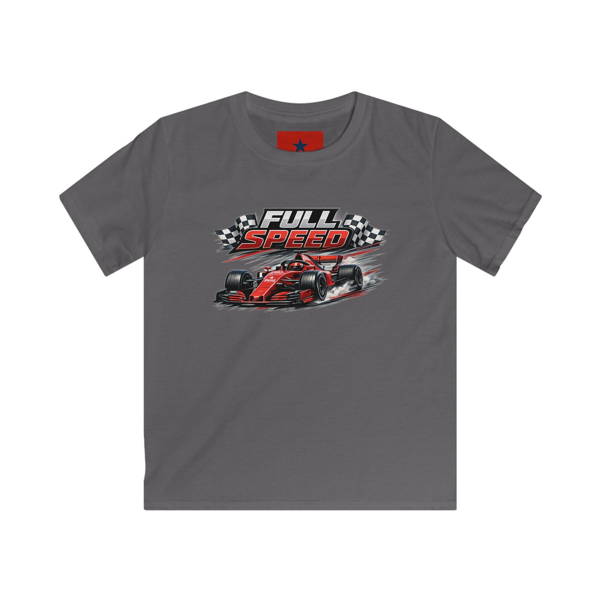 Revotees Kids Lil Trucker Monster Truck Kids Cute Off Road Cartoon Top T-Shirt - alternate view 9