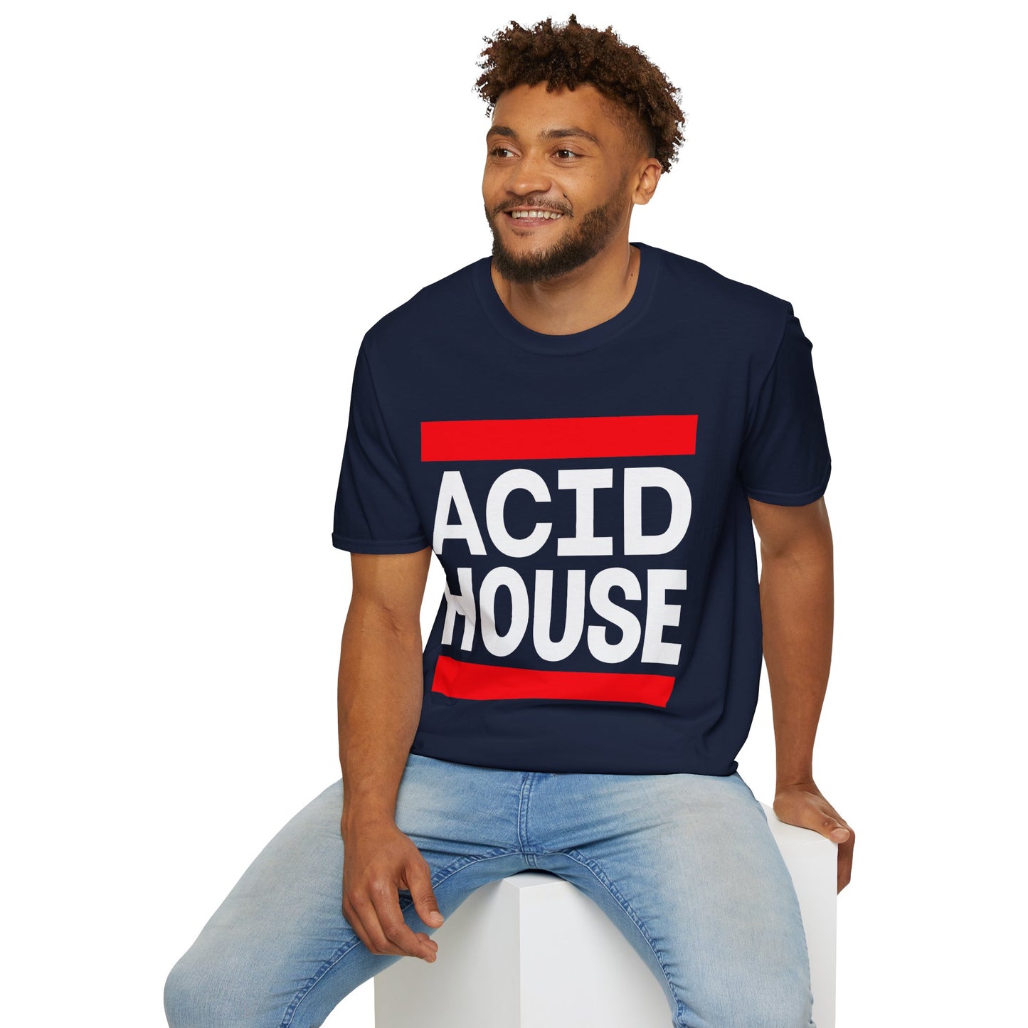 Acid House T-Shirt — Retro Rave Music Tee