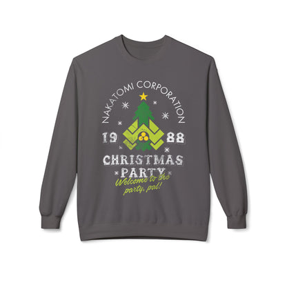 Die Hard 'Nakatomi Corporation 1988' Holiday Crewneck Christmas Party Sweatshirt