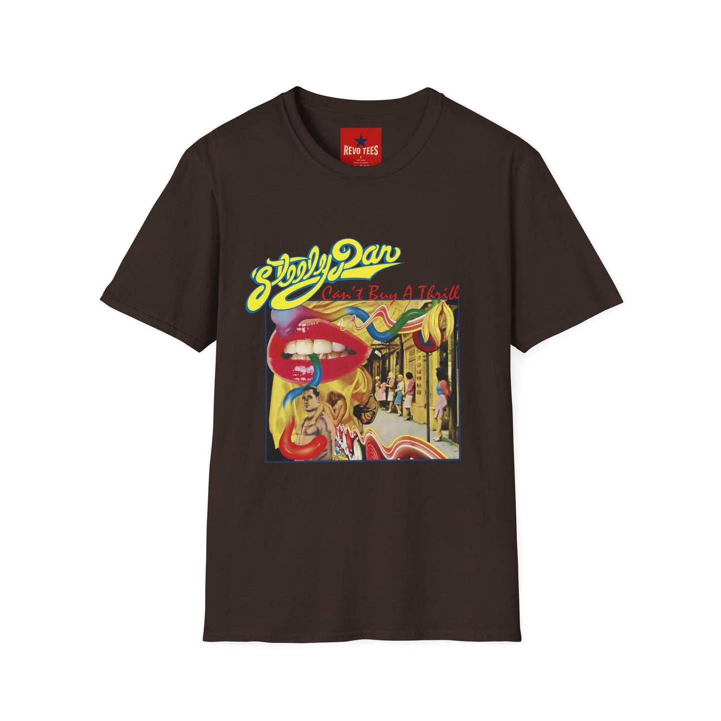 Steely Dan "Can't Buy a Thrill" Retro Album Art T-Shirt