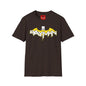 Bayman Logo T-Shirt — Retro Comic Bat Emblem Graphic Tee