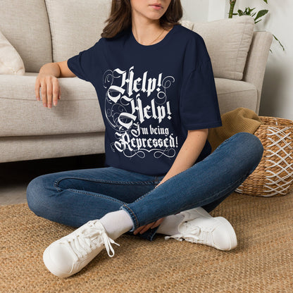 Help I am Being Repressed - Unisex Softstyle T-Shirt