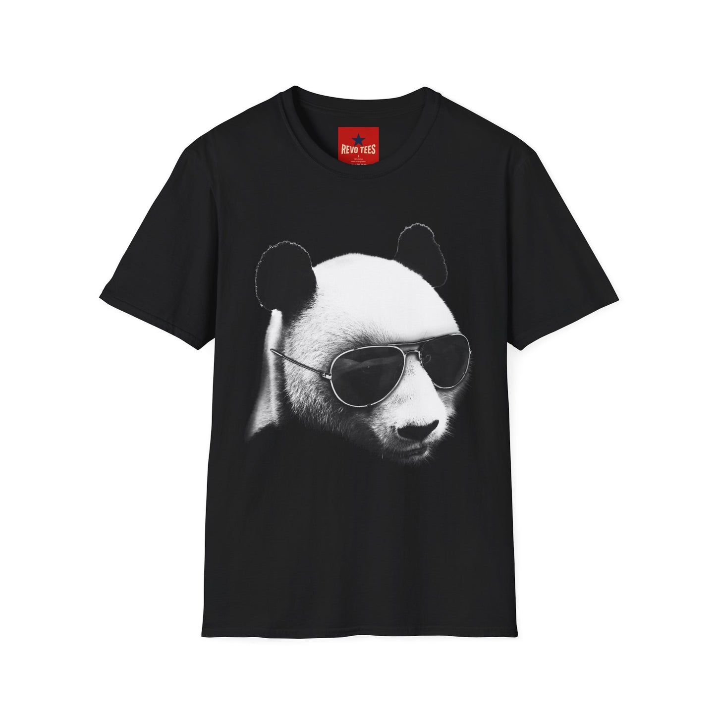 Panda Sunglasses T-Shirt — Cool Panda Graphic Tee