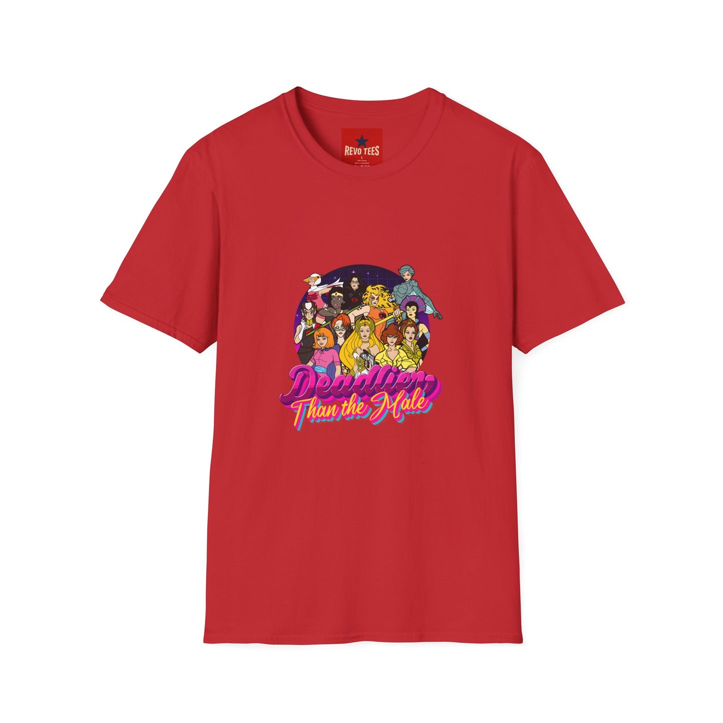 Retro Cartoon Character Group T-Shirt — 'Together We Rule' Vintage Crew Tee