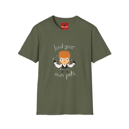 Find Your Own Path T-Shirt — Inspirational Adventure Graphic Tee