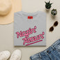 Nozin' Aroun' T‑Shirt — Retro Pink Script Casual Tee